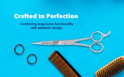 Equinox Professional Serie scharfe Kanten Haarschneidschere 6,5" Gesamtlänge