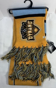 MENS WOMENS 47 BRAND Adidas HOUSTON DYNAMO ORANGE MLS Winter Soccer Scarf NWT - Picture 1 of 6