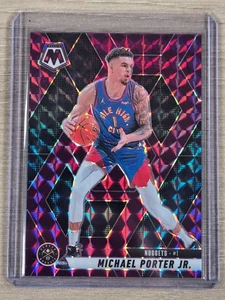 Michael Porter Jr. 2024-25 Panini Mosaic Basketball Purple Mosaic Prizm /99 - Picture 1 of 2