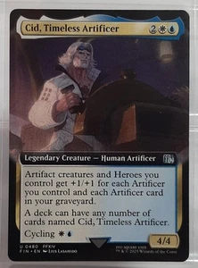 Cid, Timeless Artificer (V.15) - Uc/FullArt - MTG: FINAL FANTASY: Extras - EN/NM - Bild 1 von 2