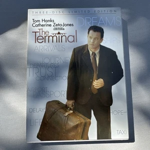 The Terminal (DVD, 2004, 3-Disc Set, Limited Edition Widescreen) Tom Hanks  - Bild 1 von 1