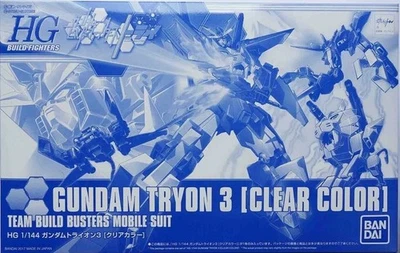 Event Limited HGBF 1/144 Gundam Transformer 3 ClearColor 841 - Image 1 of 3