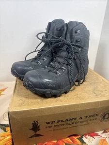 Oboz Bridger 8" Insulated B-Dry Waterproof Wanderschuhe Herren 12 Black 200g - Bild 1 von 14