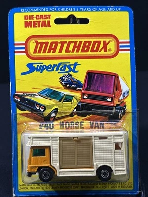 Vintage 1976 Matchbox Superfast DieCast Metal  Horsebox - Image 1 of 4