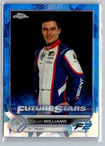 2022 Topps Chrome F2 #94 Calan Williams Sapphire Future Stars - Picture 1 of 2