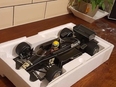 Ayrton Senna Lotus 97T 1985 Portugal Wet Tyres 1/12 Minichamps - Image 1 of 4