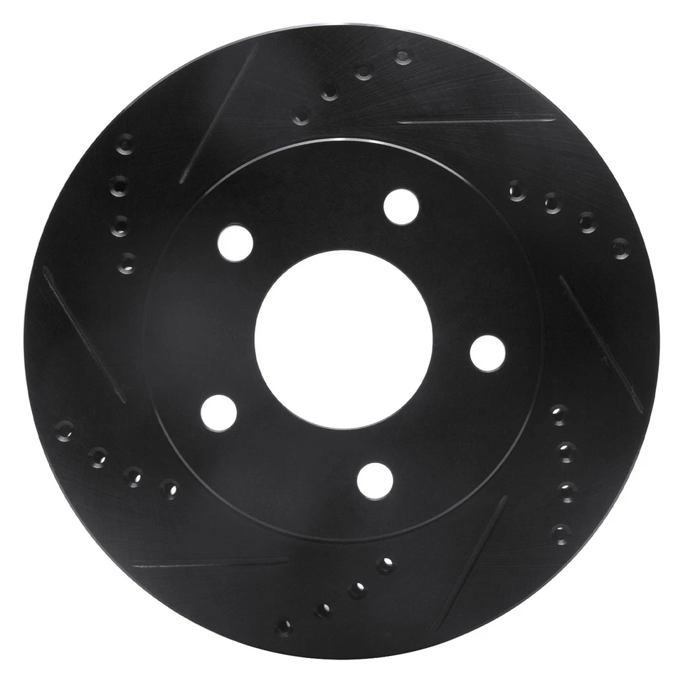 For Oldsmobile Cutlass Cruiser 87-94 Brake Rotor DFC Premium Drilled & Slotted Foto 1 de 4