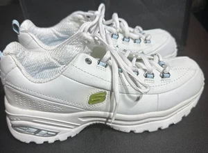 Skechers Sport Womens Sneakers White Memory Foam Shoes Women’s Size 8 NEW W TAG - Picture 1 of 11