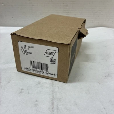 Schlage Hall & Closet Door Knob Satin Nickel BWE Easy Install F10VBWE619 - Image 1 of 2