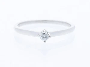 Anillo Top Preis 0,12 ct. Diamante Brillante 950 Platino Nuevo Deta Joyería - Imagen 1 de 7