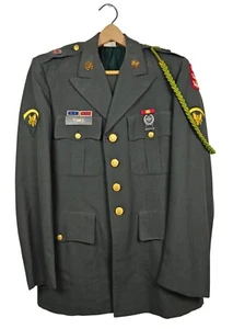 U.S. Army grün Anzug Uniform Jacke & Hose Set Militär Kleidung Herren 41L - Bild 1 von 23