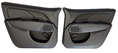 Dodge Ram Promaster City 15 - 22 Lh Rh Pair of BLACK Front Door Trim Panels OEM Foto 1 de 4