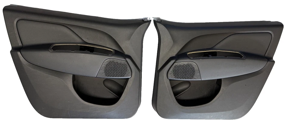 Dodge Ram Promaster City 15 - 22 Lh Rh Pair of BLACK Front Door Trim Panels OEM Foto 1 de 4