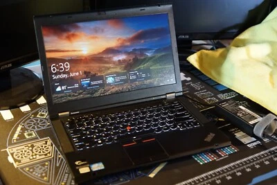 Lenovo ThinkPad T430 i7-3740QM 2.7GHz 16GB 512GB + 256GB SSD 1vyrain Win 10 Foto 1 de 4