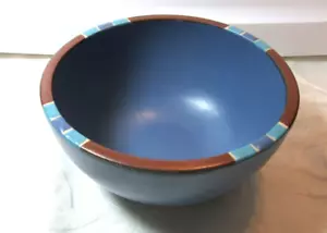 Dansk International Designs MESA SKY BLUE *1 ciotola frutta/cereali* 5 1/8" EXC - Foto 1 di 5
