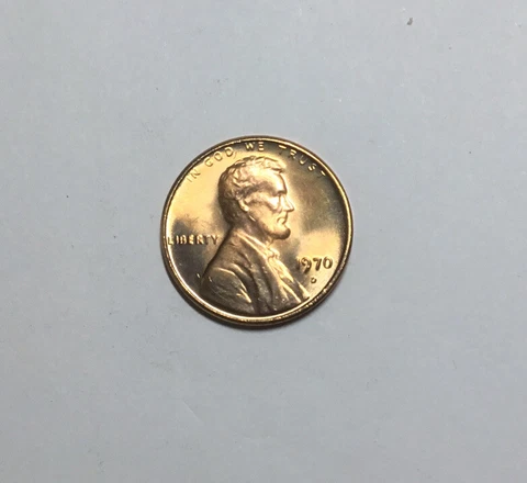 1970 D Lincoln Memorial Cent BU FREE SHIPPING!!! Cover