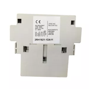 3RH1921-1DA11 auxiliary switch screw terminal 2pole protector 3RT 1NO 1NC - Picture 1 of 2