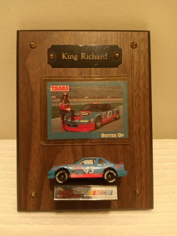 The King Richard Petty Car Plaque Cover