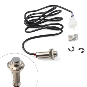 Fit Motorcycle Speedometer Tachometer Digital ATV Odometer Sensor Cable Magnet - Picture 1 of 10