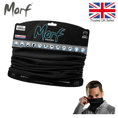 3 in 1 Face Cover Scarf Beechfield Morf Original Snood Neck Warm Breathable Mask
