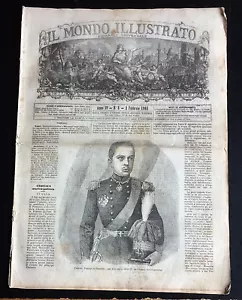 1861 IL MONDO ILLUSTRATO LA CONTRACANIA SAN MARTINO ZARA MILANO - Imagen 1 de 1