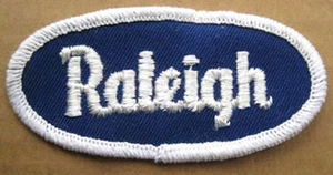 PARCHE de nombre pequeño RALEIGH para camisa o chaqueta, etiqueta de tela, nombre en blanco - Imagen 1 de 1