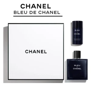 Bleu De Chanel Set (5 oz / 150 ml Eau De Toilette + Deo) NEW, SEALED by CHANEL - Picture 1 of 4