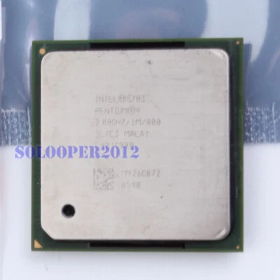 Free shipping Intel Pentium 4 CPU 2.8 GHz Socket 478（SL7PL）Processor - Image 1 of 2