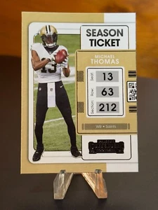 2021 Panini Contenders - #70 Michael Thomas - New Orleans Saints Football Card - Picture 1 of 2