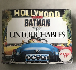 BATMAN & THE UNTOUCHABLES Vintage 1989 ATARI ST Game - Hollywood Double Pack - - Picture 1 of 24