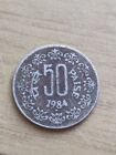 India Coin, 50 Paise (Rupees)  1984