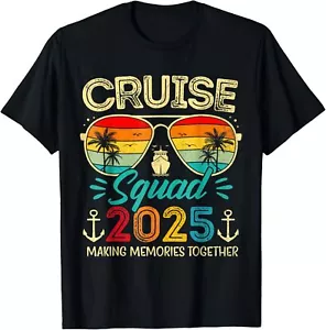 Cruise Squad 2025 Summer Vacation Matching Family Group T-Shirt - Picture 1 of 5