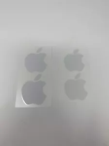 Adesivo logo bianco autentico Apple decalcomania iPod - Foto 1 di 1