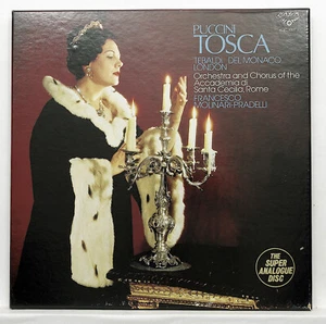 TEBALDI, DEL MONACO ⸺ PUCCINI tosca ⸺ SUPER ANALOGUE JAPAN KIJC 2xLPs box NM - Picture 1 of 2