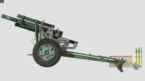 Peddinghaus-3 D Pression 1/48 48027 US 105 MM Obusier - Photo 1 sur 1