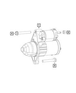 Genuine Mopar Hex Flange Head Screw 6511200AA - Picture 1 of 4