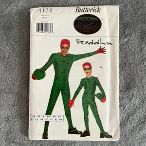 Butterick Sewing Pattern 4174 XS-XL Riddler Costume Adult Child Theater Cosplay - Picture 1 of 6