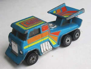 Camión de juguete Fast 111s Evil Eye Stunt Rig Kenner Blue 1981 buen estado - Imagen 1 de 3