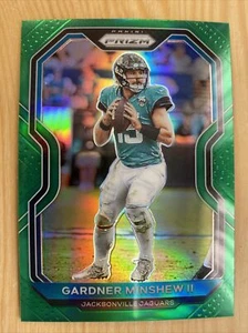 2020 Prizm Gardner Minshew Green Prizm Sp Jaguars 2nd Year - Picture 1 of 2