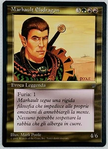 Marhault Elsdragon 1x MtG Legends ITALIAN NM/M Unplayed Subvoodoo - Picture 1 of 2