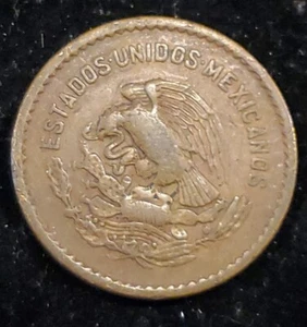 1943-1952 Mexico 5 Five Centavos World Type Coin - Mo Cinco Centavos - Picture 1 of 11