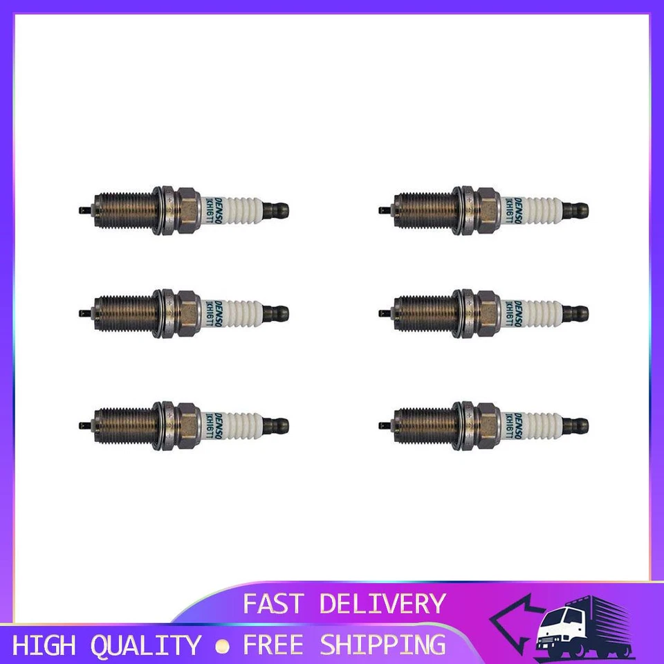 Bujía DENSO para Hyundai Santa Fe 2,7 L 2009 2008 2007 Foto 1 de 2