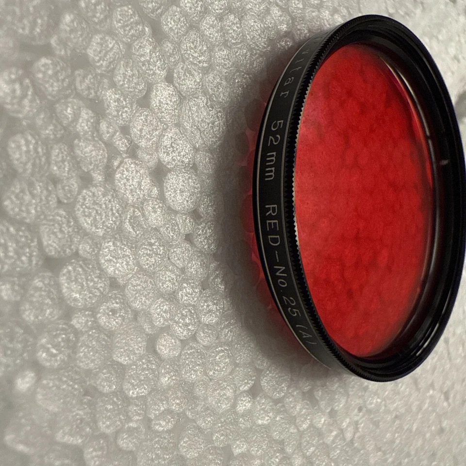 VIVITAR 52mm RED filter No 25 ( A ) , Japan - Image 1 of 3