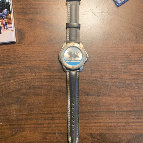 nfl sharks sportivi watch leather  nhl Cover