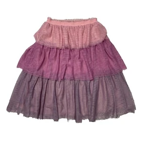 Halogen Atlantic Pacific Size 1x Knife Pleated Skirt Pink Purple Sold Out Rare - Picture 1 of 5