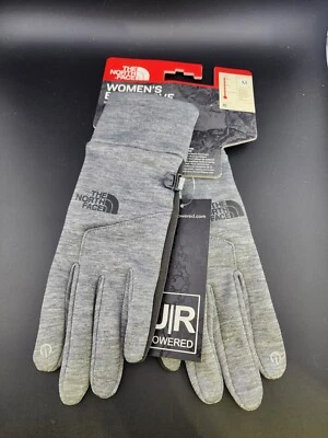 Guante The North Face Etip para mujer talla mediana gris negro Foto 1 de 4