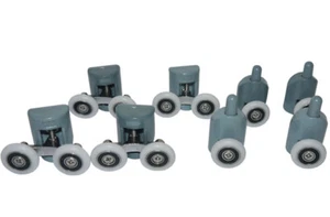8pcs Sliding Door Wheel Roller Bearing for Shower Enclosure Cabin - Picture 1 of 5