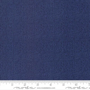 MODA FABRICS 11174 94 108" QUILT BACKING THACHED NAVY BLUE BTY - Picture 1 of 1