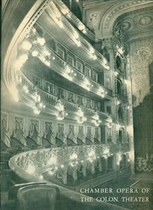 Ópera de Cámara del Teatro Colón 1971 Festival Interamericano de Música Washington - Imagen 1 de 1