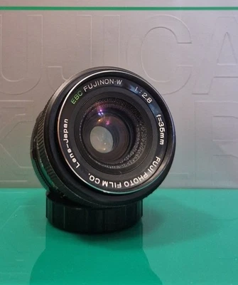 EBC FUJINON W 35mm 1:2.8 - M42 screw. Excellent condition, case. Tested - Image 1 of 4
